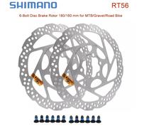 Rotor de frein à disque Shimano DEORE SM-RT56 6 trous - 160 mm 180 mm, neuf, non emballé RT56 180MM 1PCS