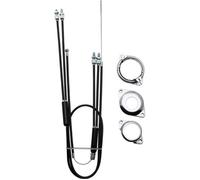 Rotor de frein BMX avec transmissions pour pivot P2R 1" Noir