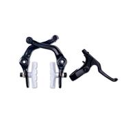 Rotor de Frein Kit de freins de vélo en U, levier en alliage forgé, plaquettes transparentes, boîtier intérieur/extérieur, adapté aux câbles de pièces BMX(U brake right lever)