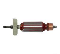 Rotor de moteur de meuleuse d'angle pour type 100, armature en cuivre avec distance d'arbre de 122 mm, noyau de 54 mm, diamètre du ventilateur de 51 mm, longueur 158 mm, meuleuse électrique de