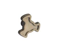 Rotor de plateau tournant Core, four à micro-ondes Interne Accessoires de type Y support Base PP Matériau, convient pour une variété d'accessoires de marques de micro-ondes de remplacement 2 pcs