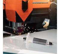 Rotor de pompe submersible 29 mm en plastique et acier inoxydable | Corps en plastique, tige en acier inoxydable, résistant à l'usure, taille 29 x 21 mm, extrémités en caoutchouc silencieuses