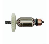 Rotor de scie circulaire, armature de moteur à engrenages 7 dents 157 × 76 mm avec enroulement en cuivre compatible avec scies circulaires électriques de 17,8 cm