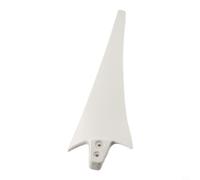 Rotor de turbine éolienne de 580 mm pour petit éolien, hélice de rechange en FRP avec construction légère en fibre de verre, blanc pour un faible couple de démarrage et une stabilité