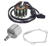 Rotor de vol de Bobine de stator et Joint de Couvercle Compatible avec YZF-R1 FZ8 FZ8N FZ8S FZ1 FZ1-N FZ1-S 5VY-15451-00-00 Pièces de générateur pour Moto pour Moto(1 Set)