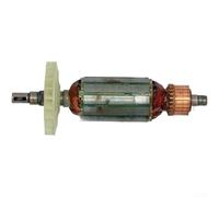 Rotor en cuivre de 34 mm pour meuleuse d'angle de type 100, armature de moteur électrique à haute conductivité pour les tâches de meulage intensives