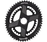Rotor Plateau Q Rings Dm Oval 52/36t Noir