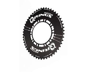 ROTOR Mixte Q 50at - Bcd110x5 Plateau pour v lo, Noir, 50T EU