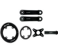 Rotor Pédalier ALDHU Carbone Gravel Q-Ring 46/30 11 vitesses noir