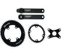 Rotor pédalier INpower V3 avec capteur de puissance Shimano 2x12 et Q-Rings noir