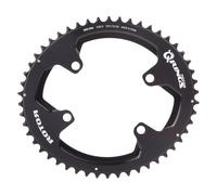 Rotor Plateau ALDHU 3D+ / VEGAST, 4 branches, Q-Rings, cercle de boulons de noir 44 Zähne