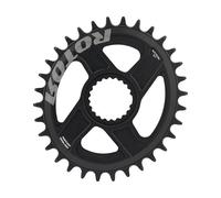 Rotor Plateau Direct Mount Shimano MTB 12 vitesses, Q-Rings noir