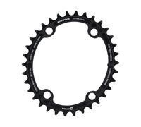 Rotor Plateau Road, 4 bras, Q-Ring, BCD 110 mm, 11/12 vit. noir 55 Zähne