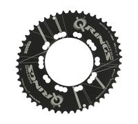 Rotor Q Rings 110 Bcd Outer Aero Chainring Noir 52t Black