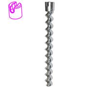 Rotor pompe EUROPRO JET 3 chromé tête baïonnette - EUROMAIR - MI7009050200