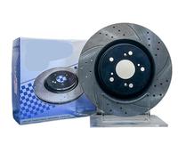 Rotors de frein de voiture Disques de frein Noise gratuits pièces automobiles compatibles avec Lotus Elan Elise Elise Esprit Europa S Evora Exige Seven Modèles(Black)