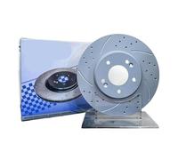 Rotors de frein de voiture Disques de frein Noise gratuits pièces automobiles compatibles avec Lotus Elan Elise Elise Esprit Europa S Evora Exige Seven Modèles(Silver)
