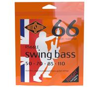 Rotosound Cordes pour Basse Électrique SWING 66 STAINLESS SETS 4-cordes RS66LE Stainless Heavy 50-110