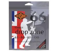Rotosound Cordes pour Basse Électrique SWING 66 STAINLESS SETS 4-cordes RS66LH DROPZONE Stainless Custom 65-130