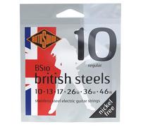 Rotosound Cordes pour Guitare Électrique BRITISH STEELS 6-cordes BS10 Regular 10-46