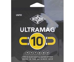 Rotosound Cordes pour Guitare Électrique ULTRAMAG 6-cordes UM10 Regular 10-46