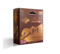 Rotosound Jumbo King JK11-10 Lot de 10 cordes pour guitare acoustique 11-52 | Jeu de 6 cordes en bronze phosphoreux 92/8, clair 0,11" à 0,52", lot de 10, fabriqué au Royaume-Uni.