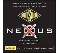 Rotosound Cordes pour Guitare Acoustique NEXUS COATED BRONZE 6-cordes NXA12