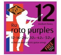 Rotosound R12 Roto Purples - Jeu de cordes guitare électrique - 12-52