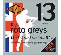 Rotosound – Jeu de cordes pour guitare électrique – R13 Roto Greys – 13-54