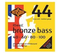 Rotosound - Cordes pour basse acoustique - RS44LC - Phosphore bronze 4-cordes Medium 40-100