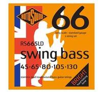Rotosound – Jeu de cordes pour basse Swing Bass 66 RS665LD Inox 5 cordes 45-130