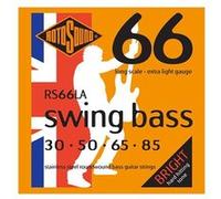 Rotosound Cordes pour basse électrique SWING 66 RS66LA Stainless Jeu 4 cordes Extra Light 30-85