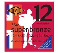 Rotosound Cordes pour Guitare Acoustique SUPER BRONZE 6-cordes SB12
