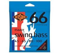 Rotosound Cordes pour basse électrique SWING 66 RS66LN Nickel 4-cordes Standard Light 45-100