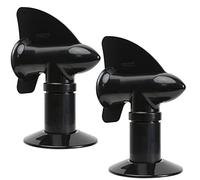 RotoVent Lot de 2 grilles d'aération pour réservoir d'eau noir pour camping-car, noir