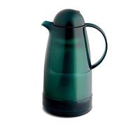 ROTPUNKT 215 Christine Bouteille isotherme, 1,5 l, bouchon à visser à deux fonctions, pour boire sainement, sans BPA, fabriquée en Allemagne, chaud et froid, insert en verre (Glossy Jungle)