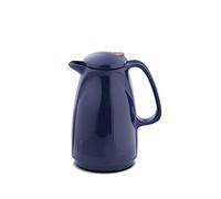 ROTPUNKT Bouteille isotherme 225 Bella 0,5 l | Bouchon à vis double fonction | Sans BPA - Boisson saine | Fabriqué en Allemagne | Chaud et froid | Insert en verre | Bleu mystique