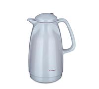 ROTPUNKT Bouteille isotherme 227 Bella 1,5 l | Bouchon à vis double fonction | Boire sainement sans BPA | Fabriqué en Allemagne | Chaud et froid | Insert en verre (blanc brillant)