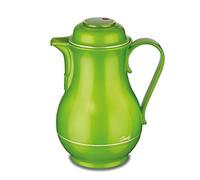 ROTPUNKT Bouteille isotherme, 830 Christ, 1,2 l, bouchon à visser à deux fonctions, sans BPA, pour boire sainement, fabriqué en Allemagne, chaud et froid, insert en verre, poire brillante