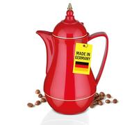 ROTPUNKT Pichet isotherme 1 l - Cafetière de qualité supérieure fabriquée en Allemagne I Maintient au chaud jusqu'à 24 heures I Verseuse chaude pour café et thé (SEMA 911, Shiny Bubblegum)