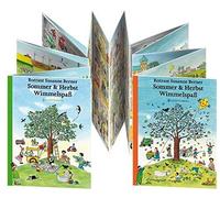Rotraut Susanne Berner Sommer & Herbst Wimmelspaß: Wendeleporello (Relié)