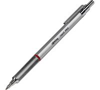 Rotring 1904291 rotring Rapid Pro Kugelschreiber Chrom mit Mine M-Blau