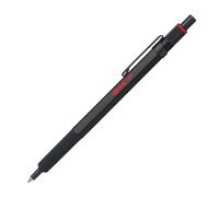 rOtring 600 stylo bille | pointe moyenne | encre noire | corps noir | rechargeable