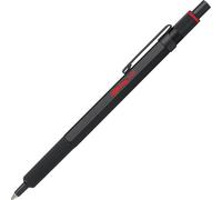 Rotring 600 Stylo Bille - Pointe Moyenne - Encre Noire - Corps Noir - Rechargeable.[G237]