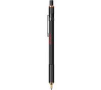 rOtring 800 stylo bille | pointe moyenne | encre noir | corps noir | rechargeable