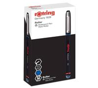 Rotring Boite De 12 Stylos Roller Rollerpoint, Largeur Tracé: 0,5mm, Bleu