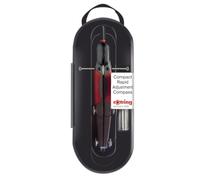 Rotring S0676580 compas à secteur Noir, Acier inoxydable