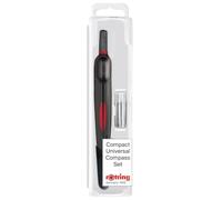 Rotring S0676530 compas à secteur Noir, Acier inoxydable