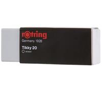Rotring Gomme Tikky 20 Efface Tous Les Traits de Plomb et de Couleur sans Résidu