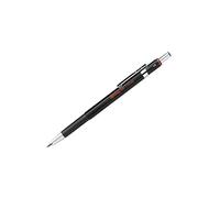 ROTRING Lot de 6 Portemines Héxagonal 300 mine 2 mm Noir